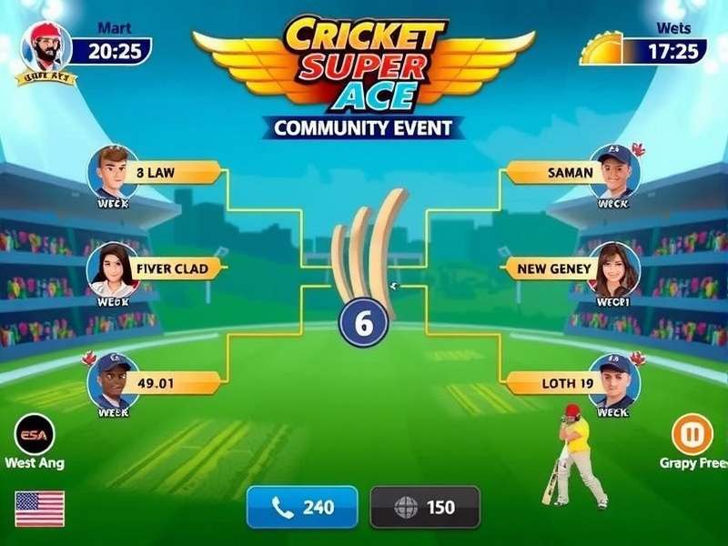 Cricket Super Ace Gameplay Screenshot